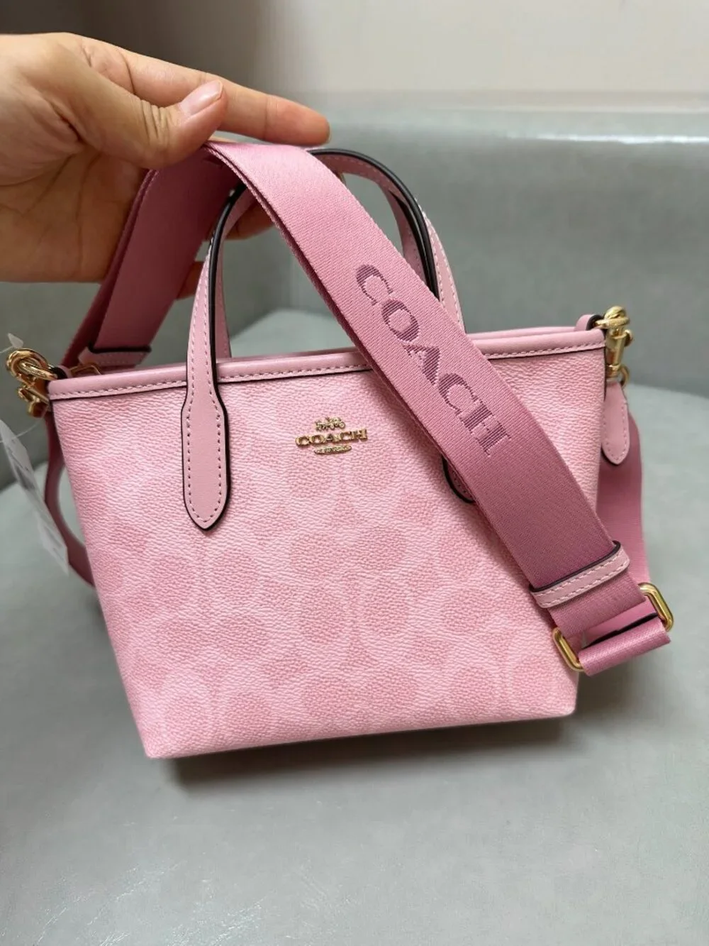 Coach Mini City Pink Tote Bag